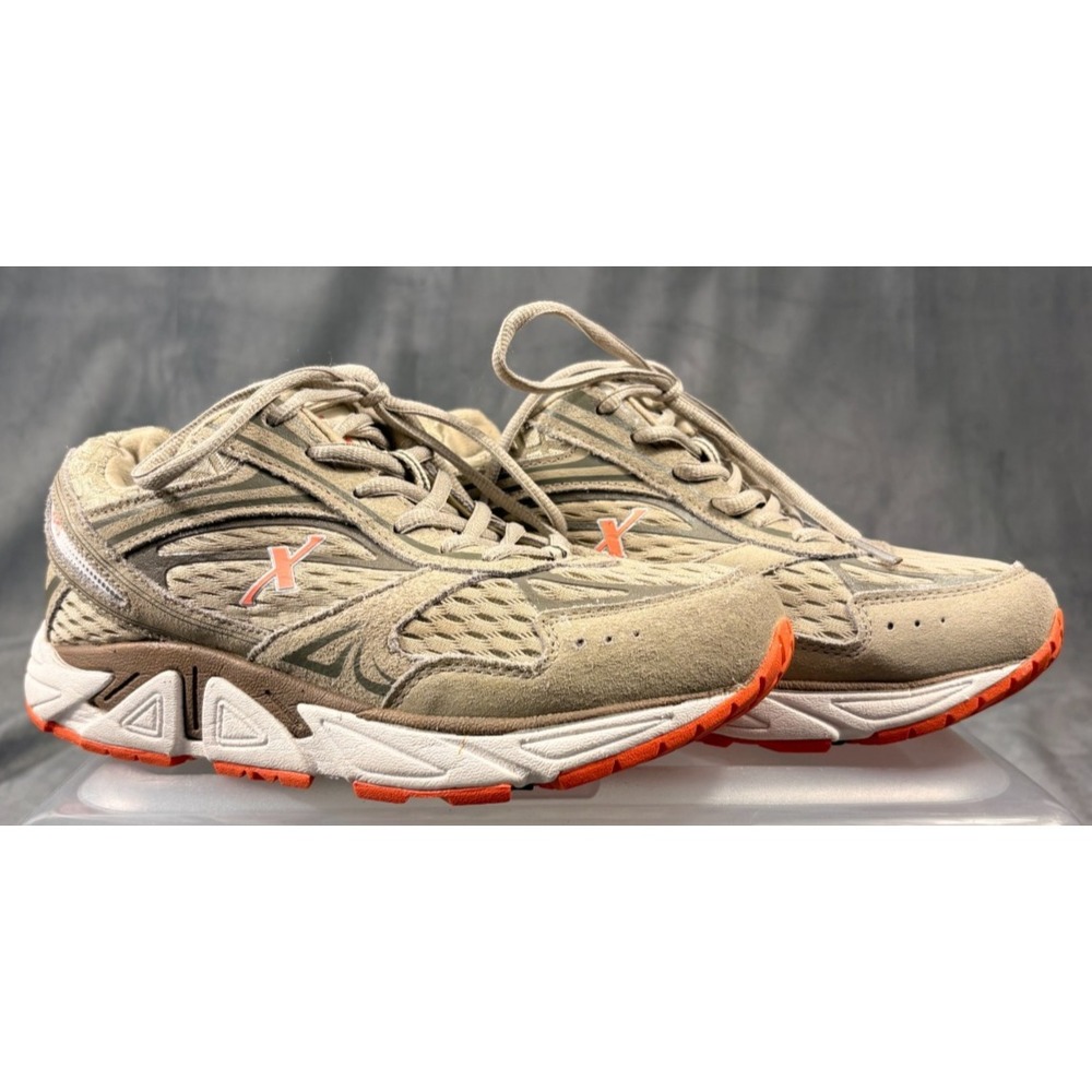 Xelero XPS Womens Shoes Size 8.5 Tan Orange  Walking Running Athletic Sneakers